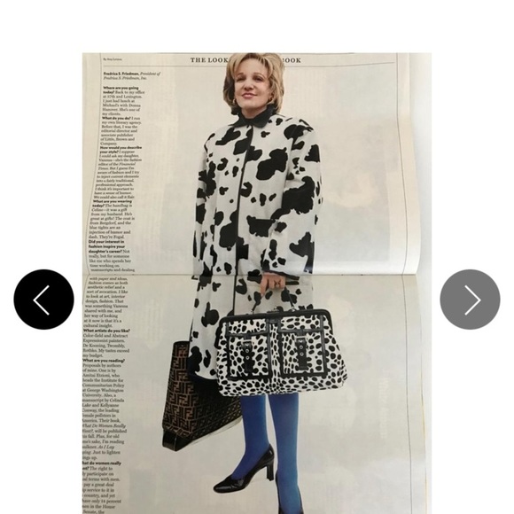 Celine printed black and white dot bag - Picture 3 of 10